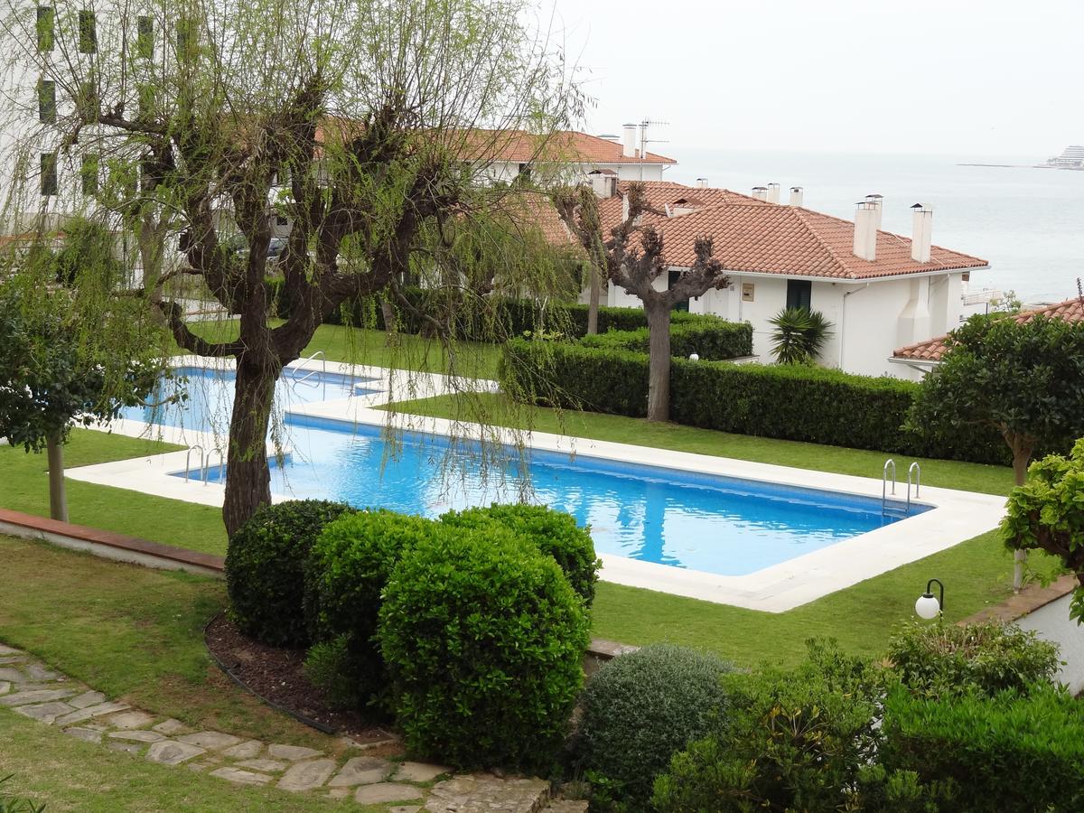 Ground Floor Sea View Apartment Sitges Bagian luar foto